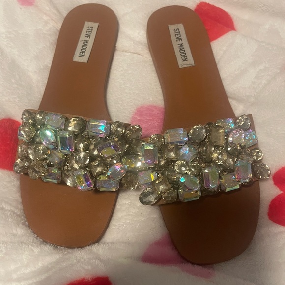 Glam rhinestone slides - Picture 2 of 2
